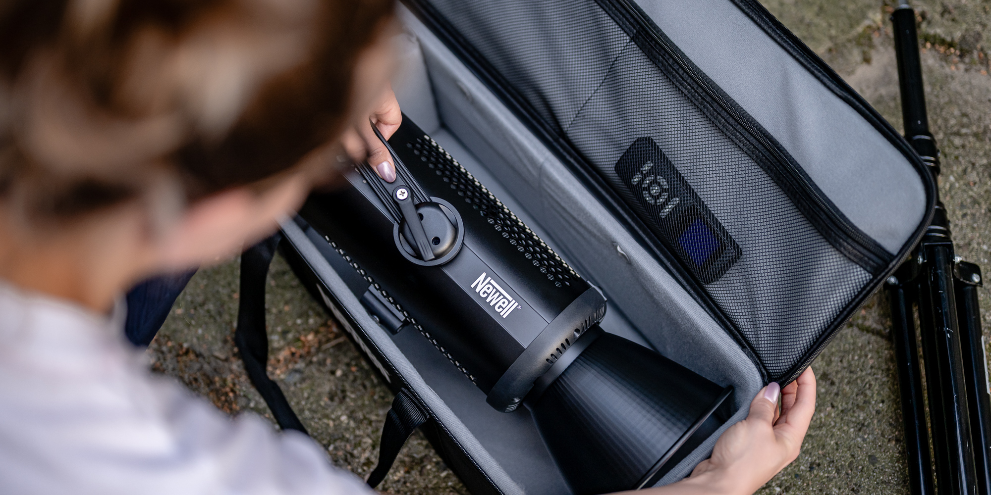 Torba transportowa Newell do lamp LED